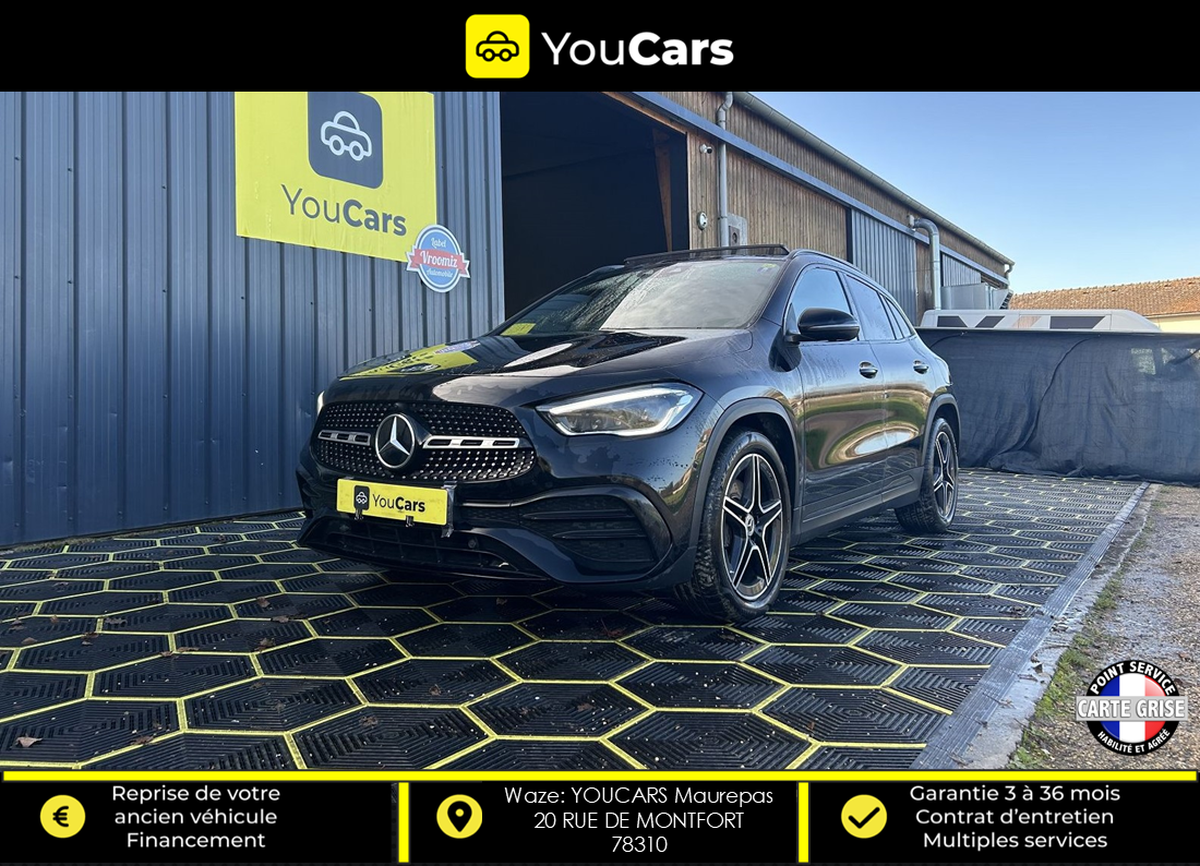 Mercedes-Benz GLA 220d 190cv 4Matic AMG Line 8G-DCT TOIT OUVRANT - SIEGES ELECTRIQUES CHAUFFANTS AV