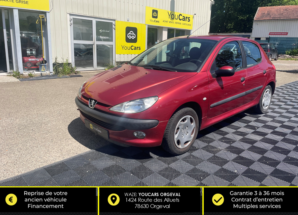 Peugeot 206 1.4 BOITE AUTOMATIQUE - CLIMATISATION - POSTE BLUETOOTH