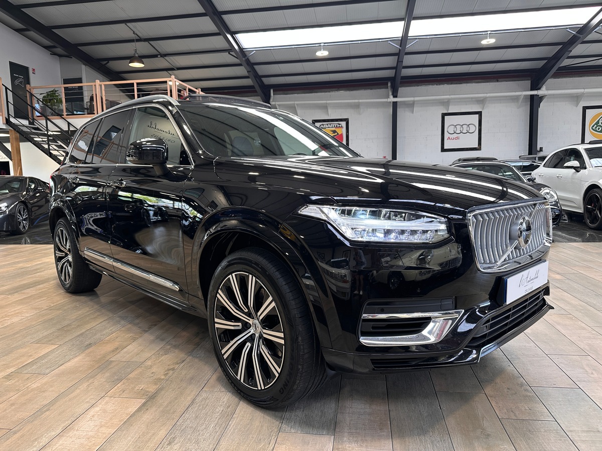 Volvo XC90 T8 Inscription Luxe AWD - 7 places  - 303 + 87ch  - 1ère main - OPTIONS +++