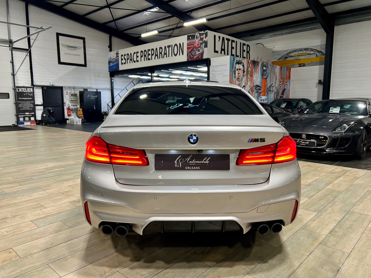 Bmw M5 (F90) V8 600 BVA8 Rhodonite Silver + Attelage Électrique