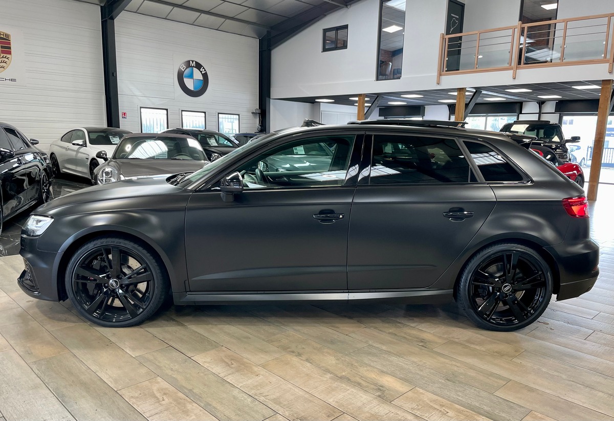 Audi RS3 Sportback (2) 2.5 TFSI 400 Quattro S Tronic Full Options Noir Mat b