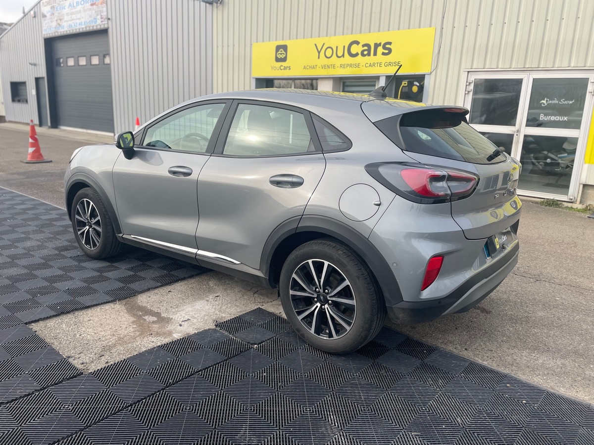 Ford Puma 1.0  Flexifuel 125ch CAMERA DE RECUL - ETHANOL - RIEN A PREVOIR - CLIMATISATION AUTO