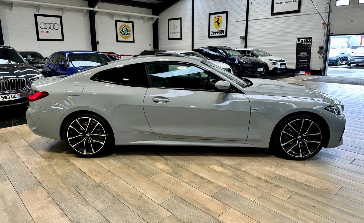 Bmw Série 4 Coupé G22 420i 184 M Sport BVA8 1ère Main Options+++