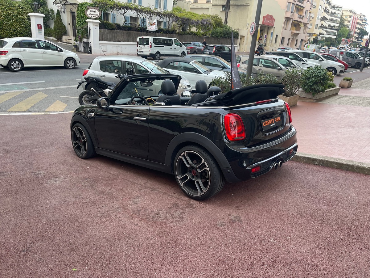 Mini Cabrio cooper s 192 CV / JANTES GP / BLACK