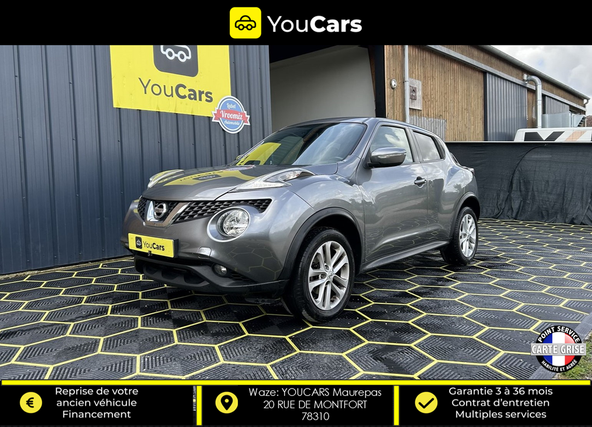 Nissan Juke CONNECTA UK Phase 3 1.5 dCi S&S 110 cv COURROIE DE DIST FAITE - CAMERA DE RECUL - GPS