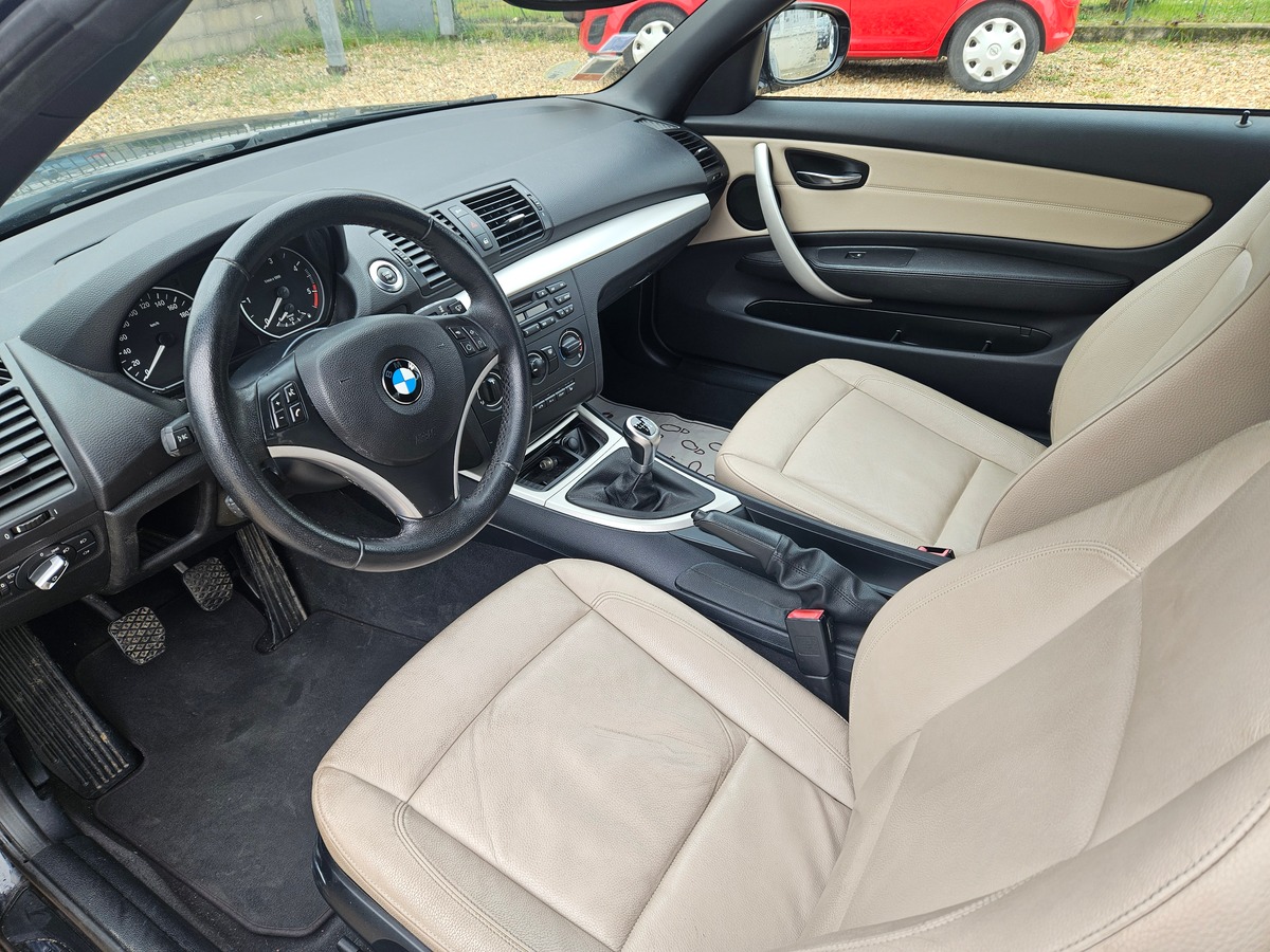 Bmw Série 1 (E88) (2) CABRIOLET 118D 143 CVX CONFORT - Diesel - Boîte manuelle 07/2013