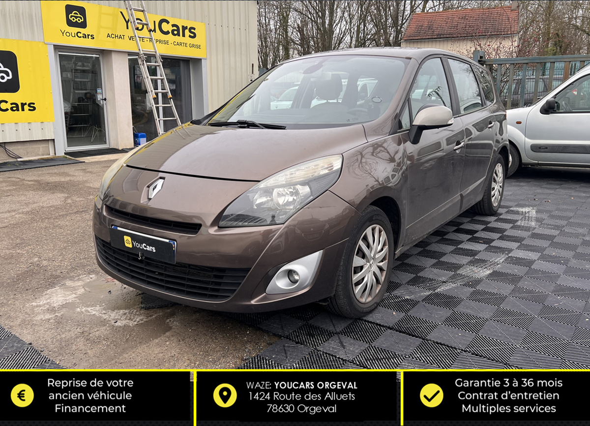 RENAULT Grand Scenic Grand Scénic III 1.9 dCi 131 cv - 7 PLACES - ENTRETIEN A JOUR - DISTRIBUTION OK