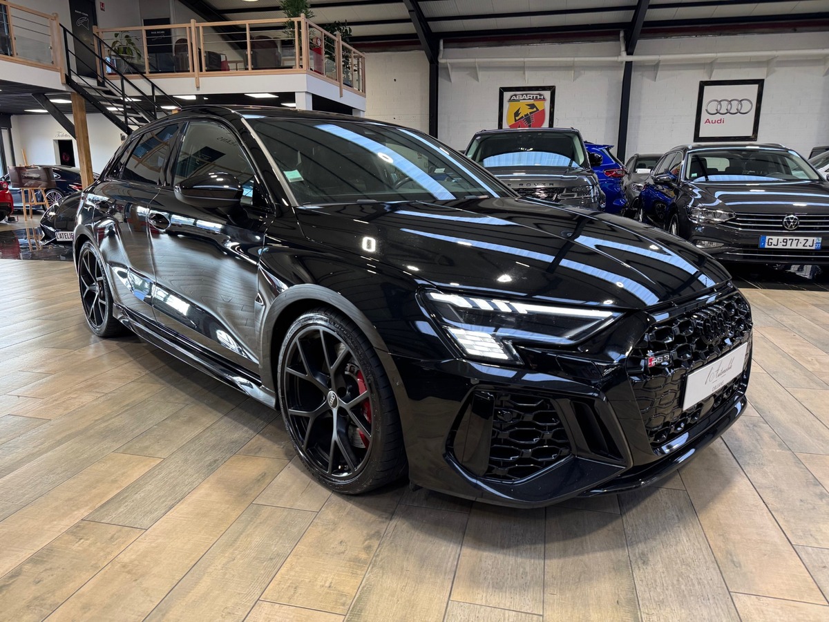 Audi RS3 Sportback QUATTRO 2.5 TFSI 400CV FULL BLACK ORIGINE FRANCE