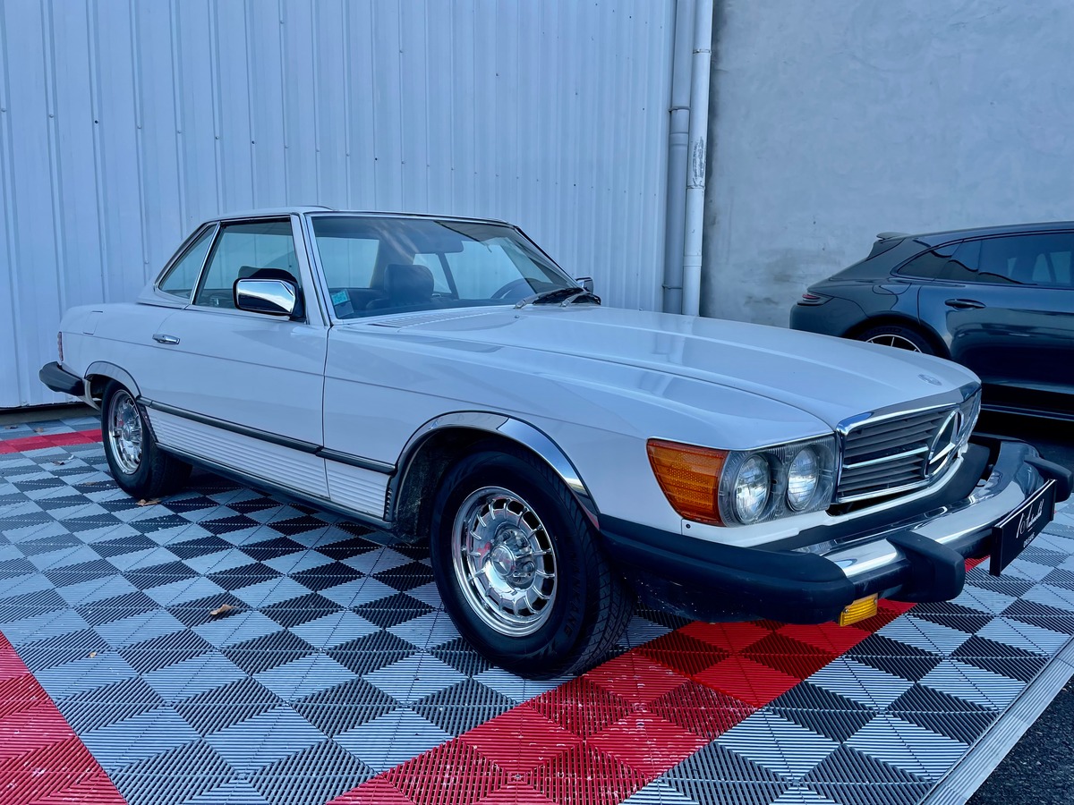 Mercedes-Benz Classe SL 380 V8 1983 FR boite auto i