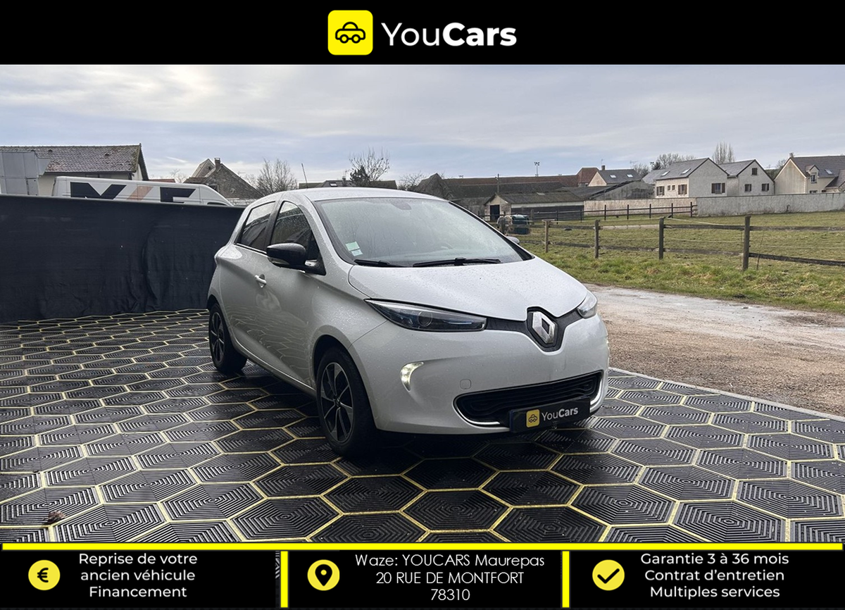 RENAULT Zoe EDITION ONE CHARGE RAPIDE Q90 41 kWh 88 cv TVA RECUPERABLE