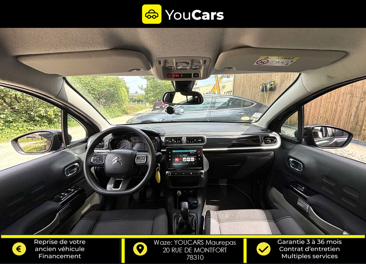 Citroën C3 III 1.6 BlueHDi 75 cv RADAR DE RECUL APPLE CARPLAY