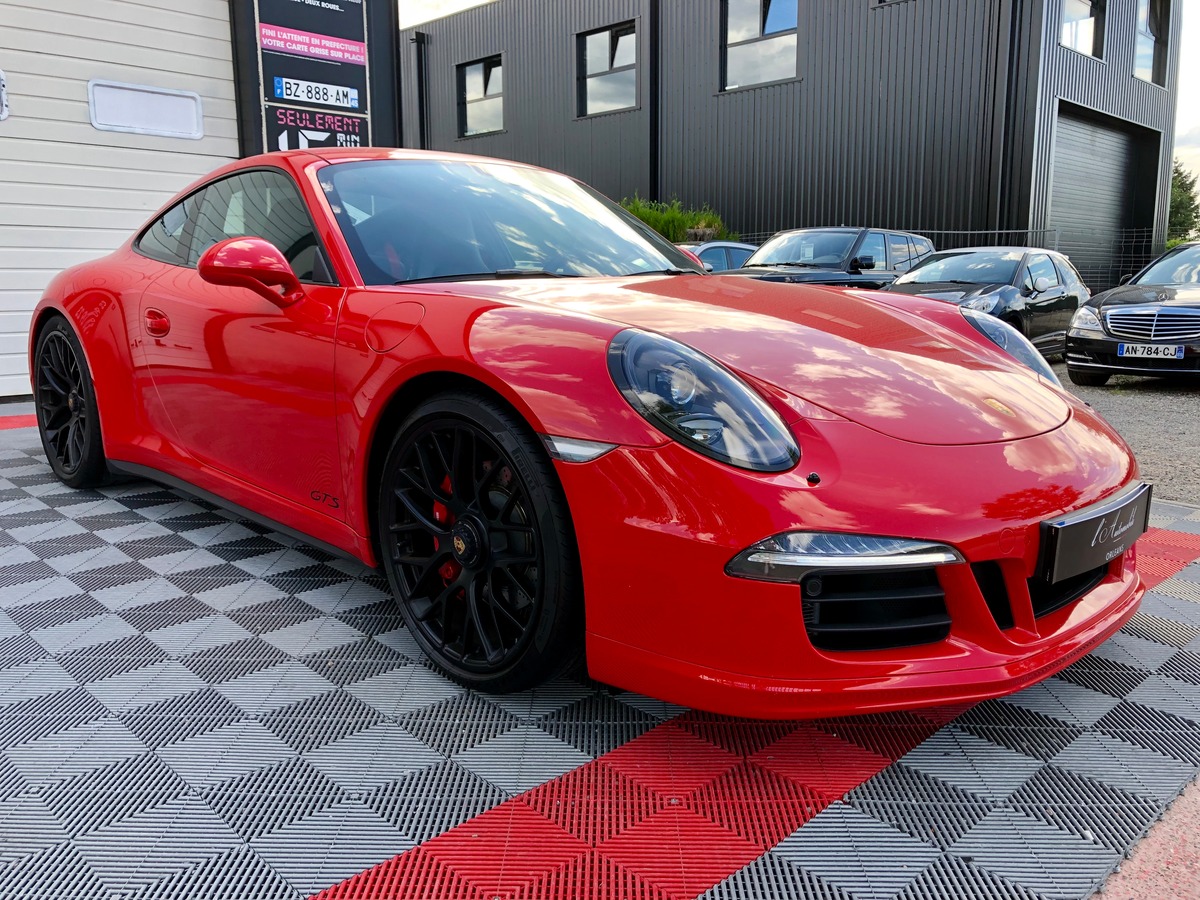 Porsche 911 991 GTS 3.8 430 ROUGE INDIEN o