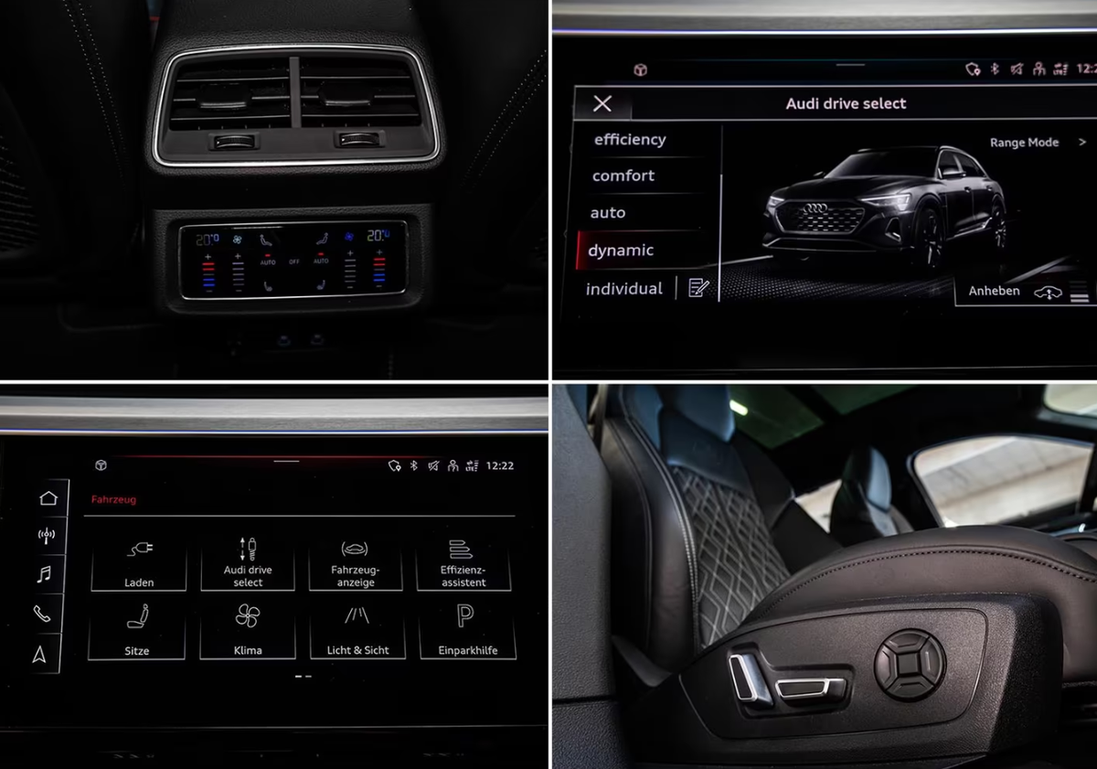 Audi Q8 e-tron 55 408ch S Line quattro Toit ouvrant