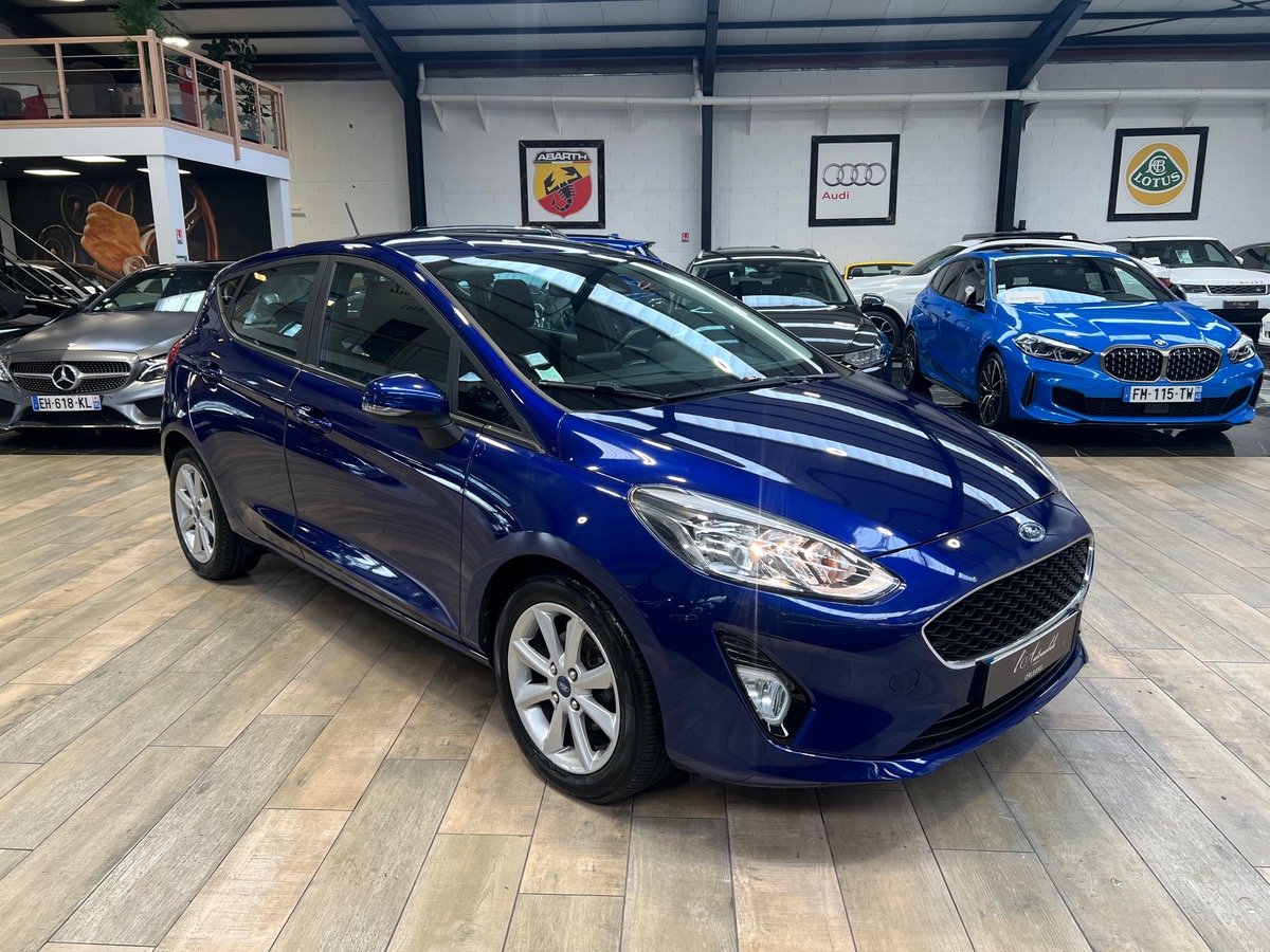 Ford Fiesta VI 1.0 ECOBOOST 100 ch S&S BVA DEEP IMPACT BLUE /GPS/CAMERA/BLUETOOTH/