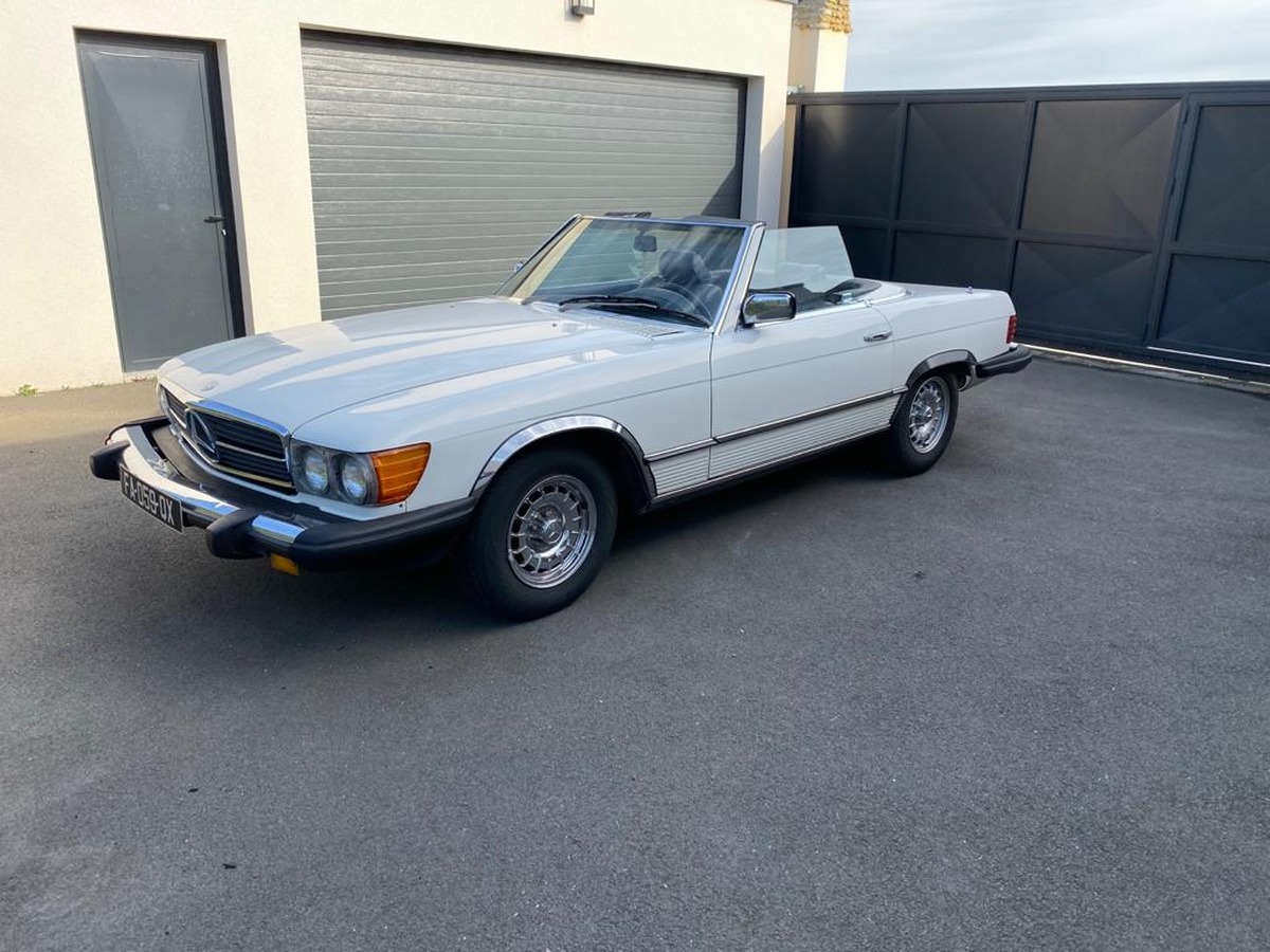 Mercedes-Benz Classe SL 380 V8 1983 FR boite auto i