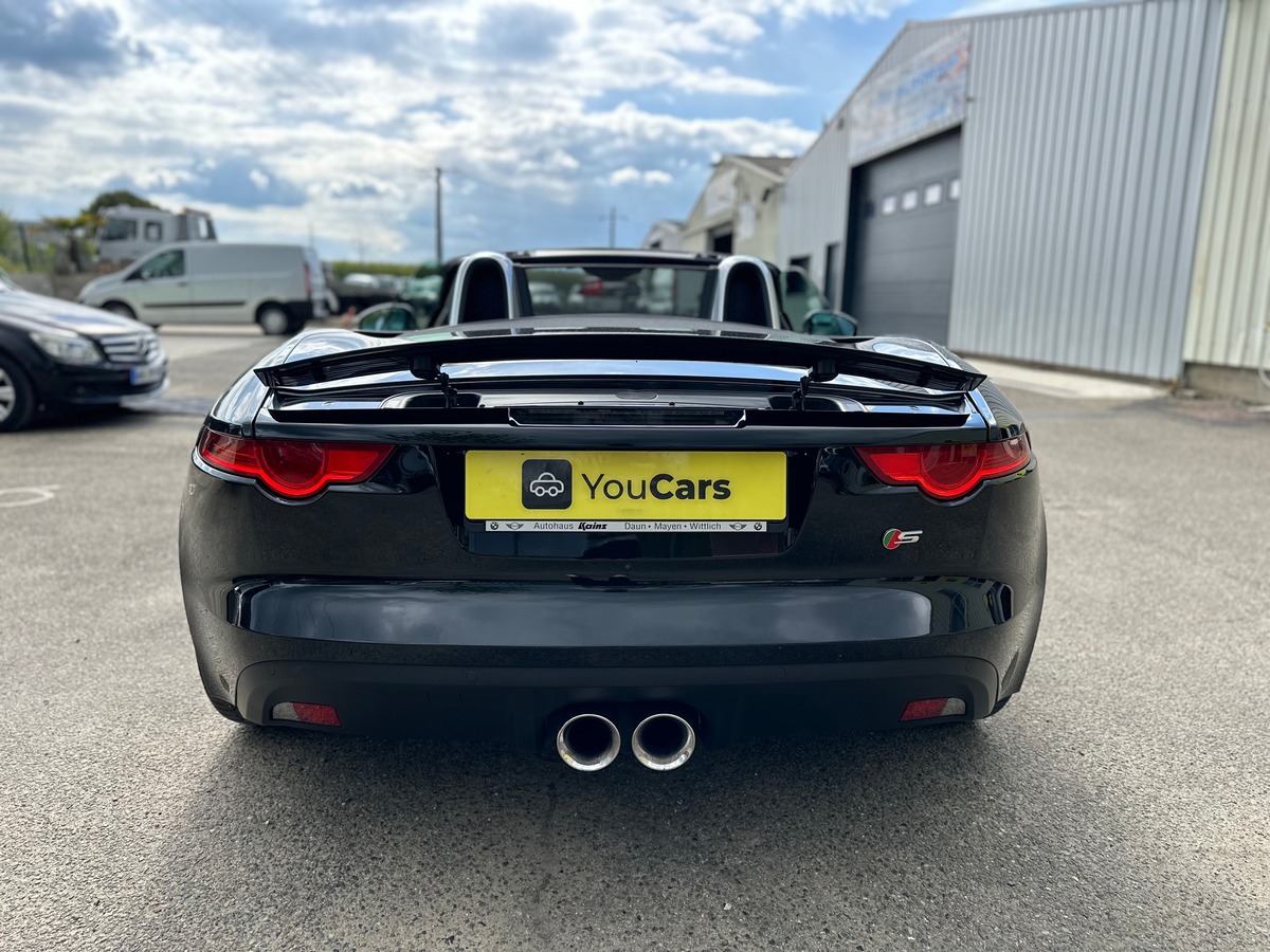 Jaguar F-Type Cabriolet V6 340 CH BVA8 - SIEGES A MEMOIR - SONS MERIDIAN - CAMERA DE RECUL
