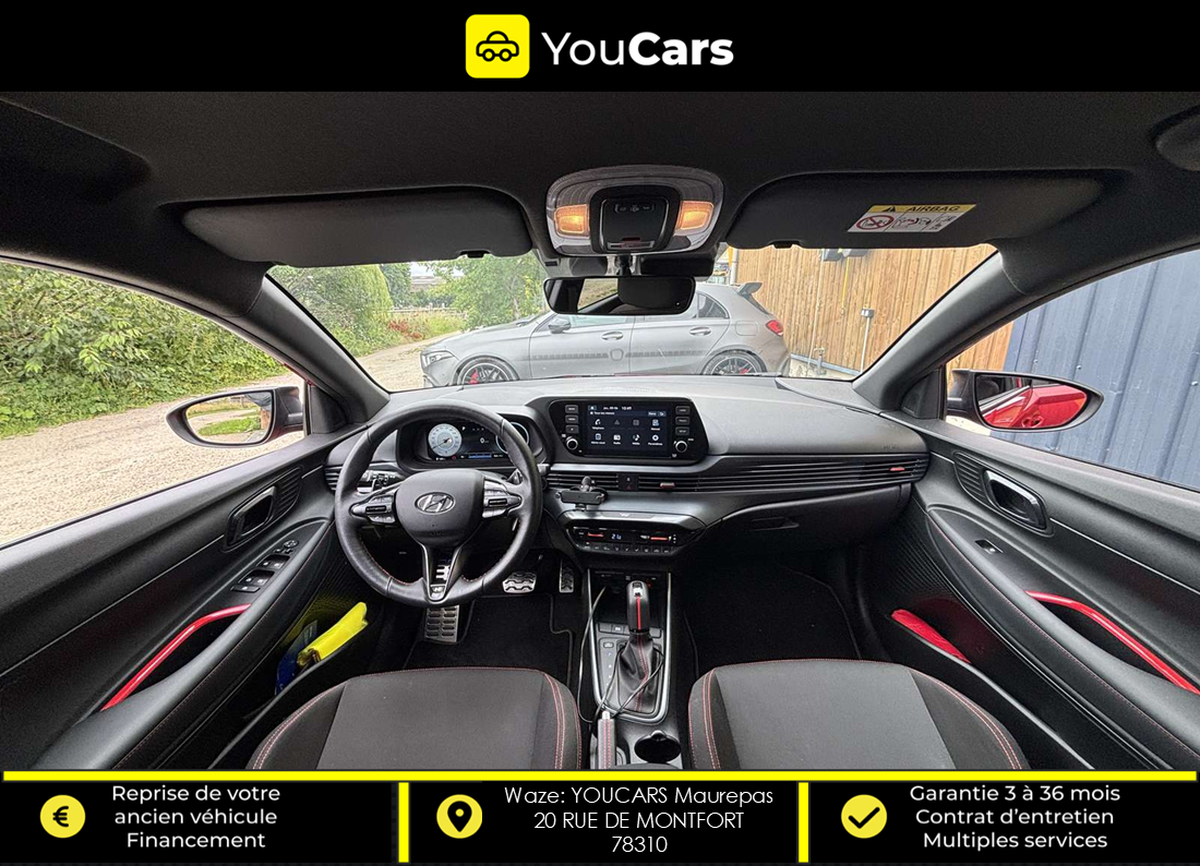 Hyundai i20 III 1.0 T-GDi GPF Mild Hybrid DCT7 100 cv Boîte auto N-LINE ENTRETIEN HYUNDAI