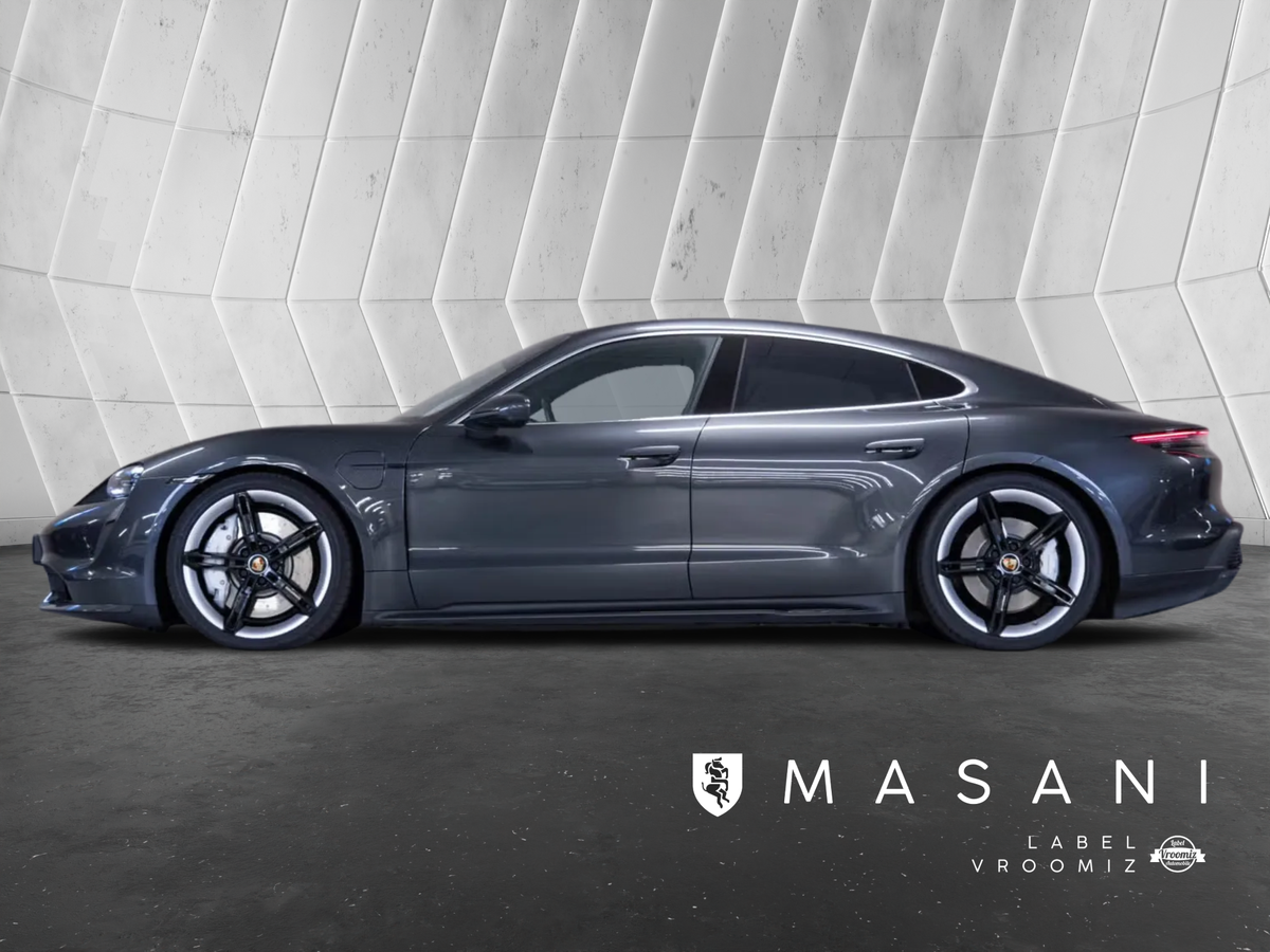 Porsche Taycan Turbo 680ch Performance Battery+ Ecran Passager/360/Bose/Inno/Keyless/Roues AR direc.