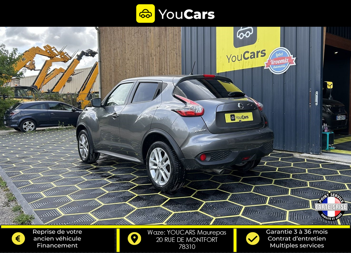 Nissan Juke CONNECTA UK Phase 3 1.5 dCi S&S 110 cv COURROIE DE DIST FAITE - CAMERA DE RECUL - GPS