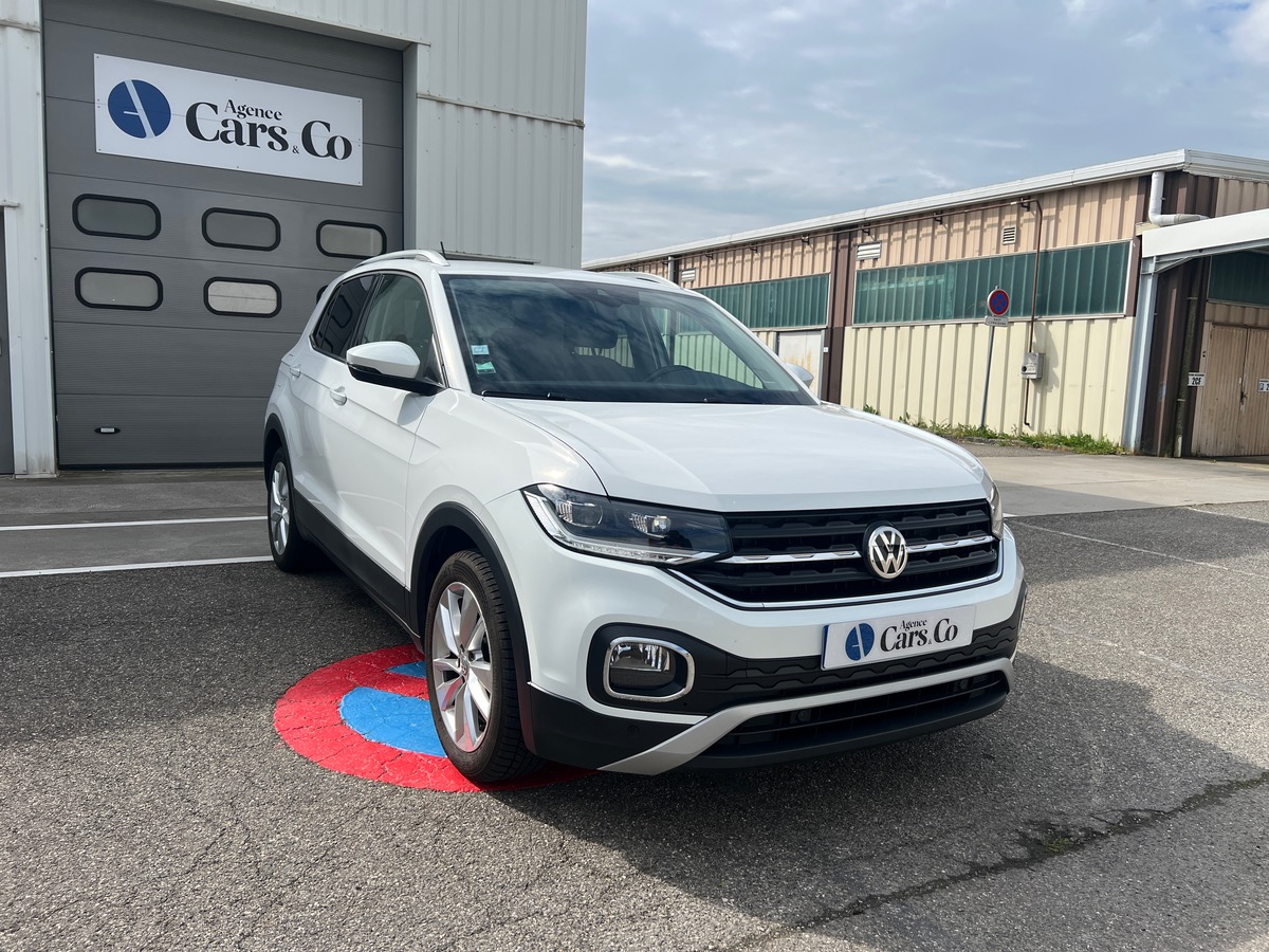 Volkswagen T-Cross 1.6 TDI  95ch DSG7 CARAT, SUIVI COMPLET, CAMERA DE RECUL, SIEGES CHAUFFANT