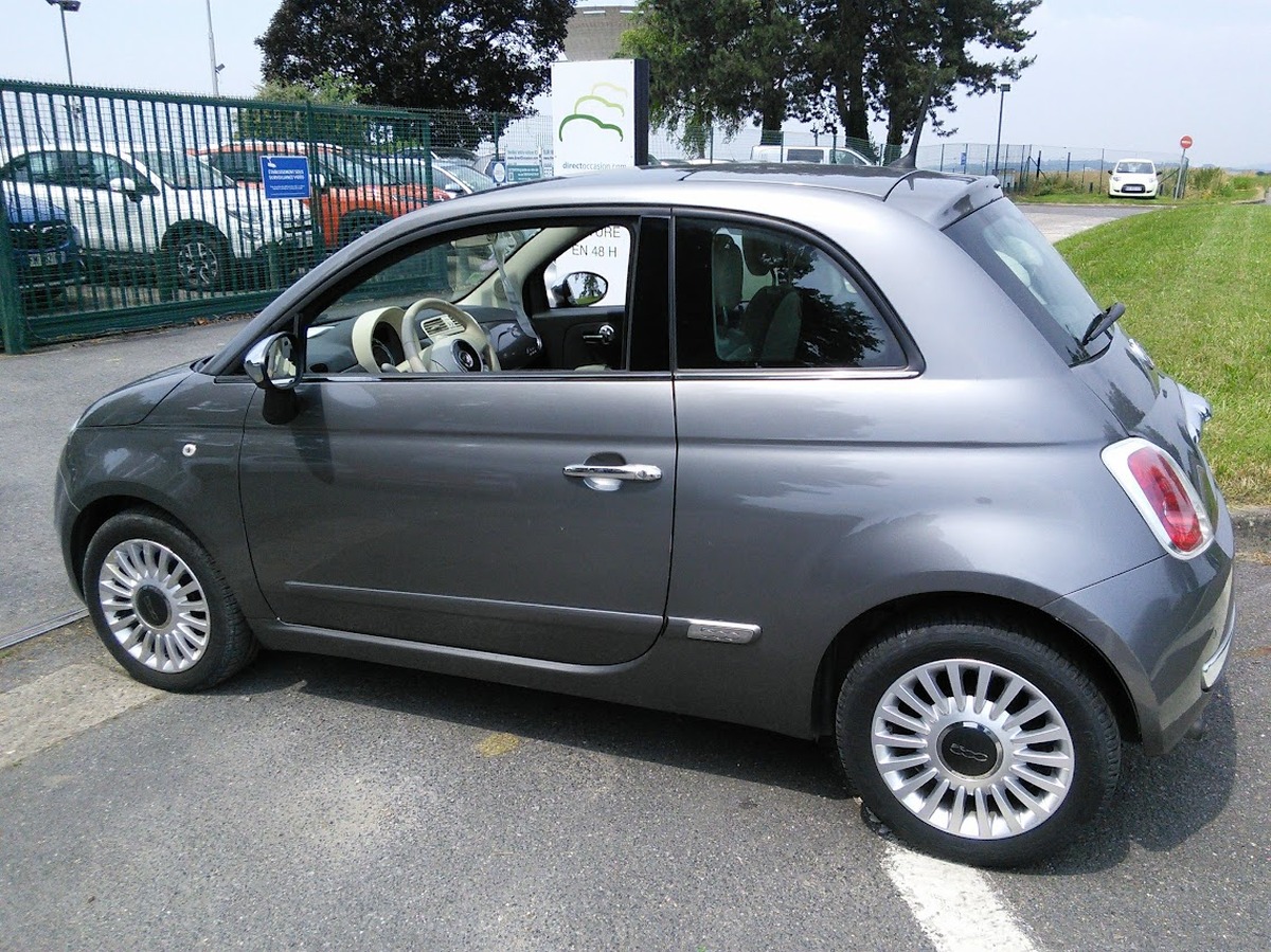 Fiat 500 1.2 70 LOUNGE CLIM TOIT PANORAMIQUE