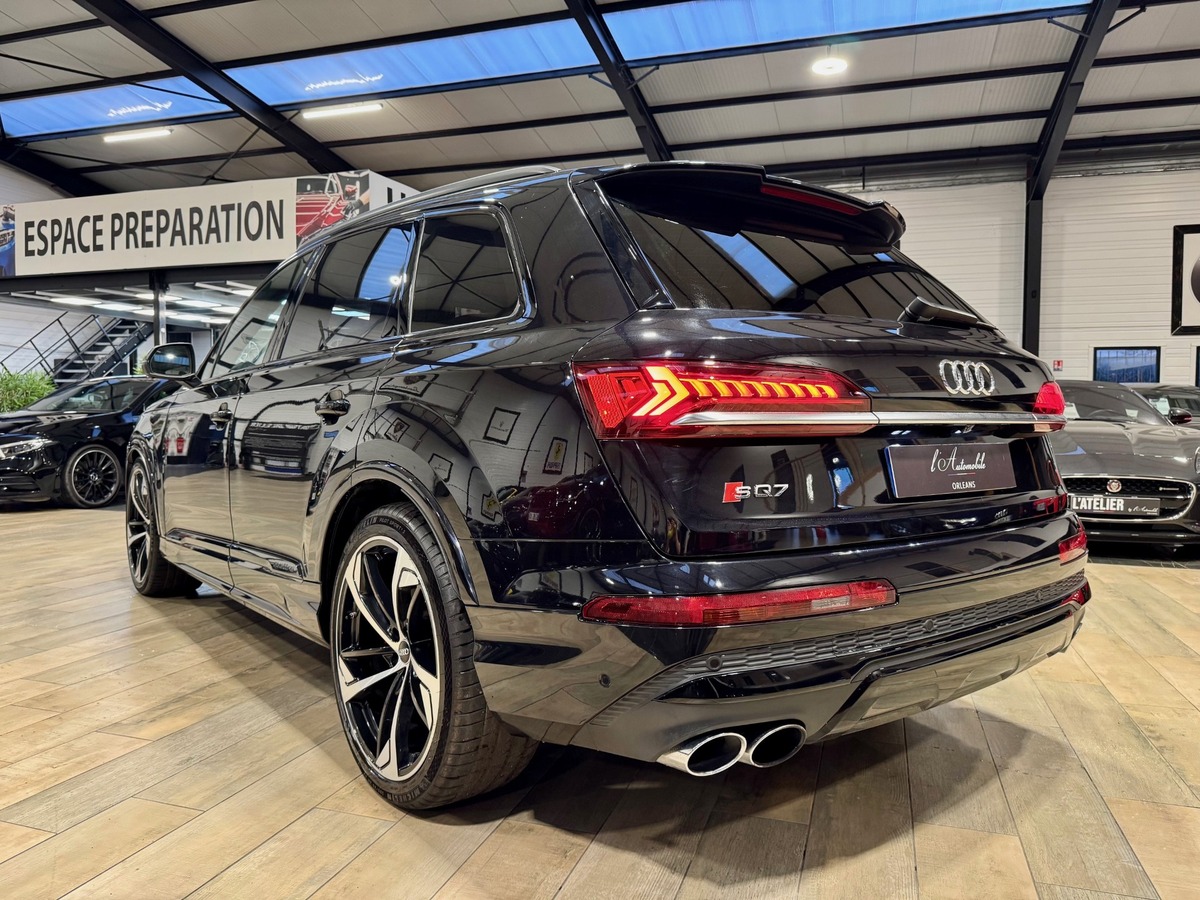 Audi SQ7 4.0 V8 TDI 435ch Quattro 7 places / Bose / 3D Surround View / HU/ Attelage