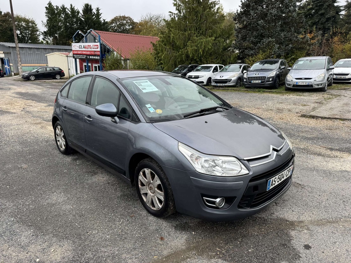 Citroën C4 1.6 hdi 110cv boite auto faible km 2eme main 