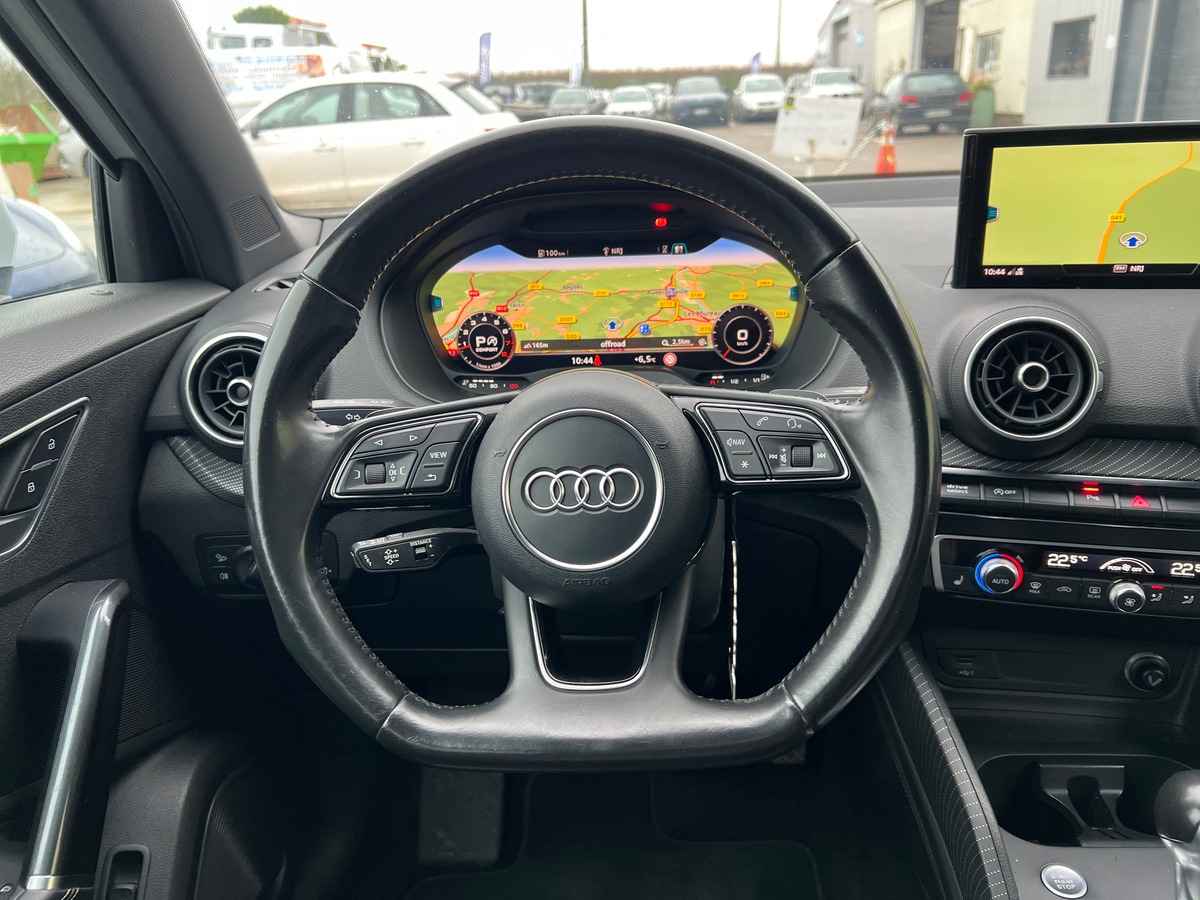 Audi Q2 1.4 TFSI S-Tronic7 150 cv Boîte auto - ENTRETIEN A JOUR - VIRTUAL COCKPIT - CAMERA DE RECUL