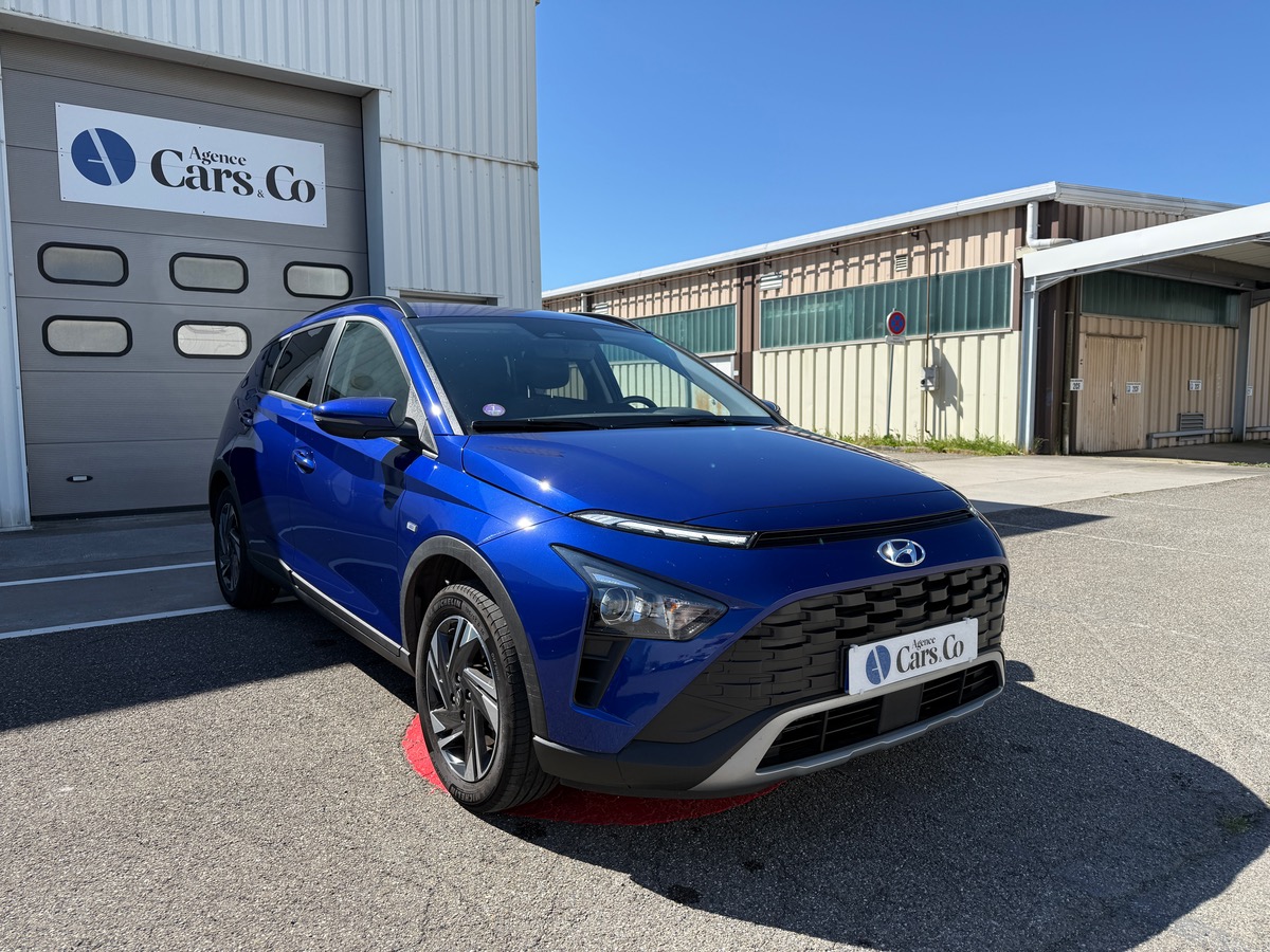 Hyundai Bayon 1.0 T-GDi 100ch Hybrid 48V Intuitive DCT-7, Garantie constructeur.