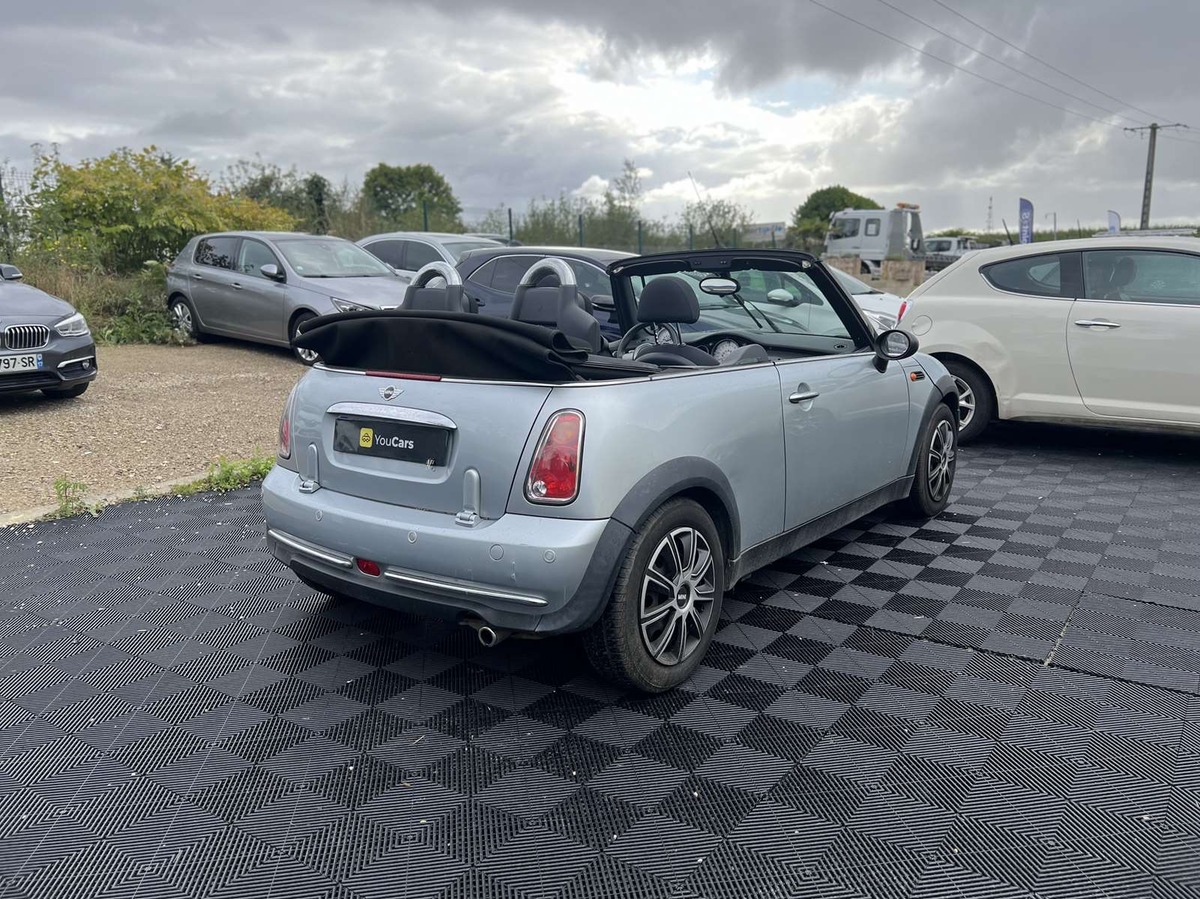 Mini Mini Cabriolet One 1.6 i 16V 90cv - ENTRETIEN A JOUR - AIDE STATIONNEMENT AV/AR - CABRIOLET