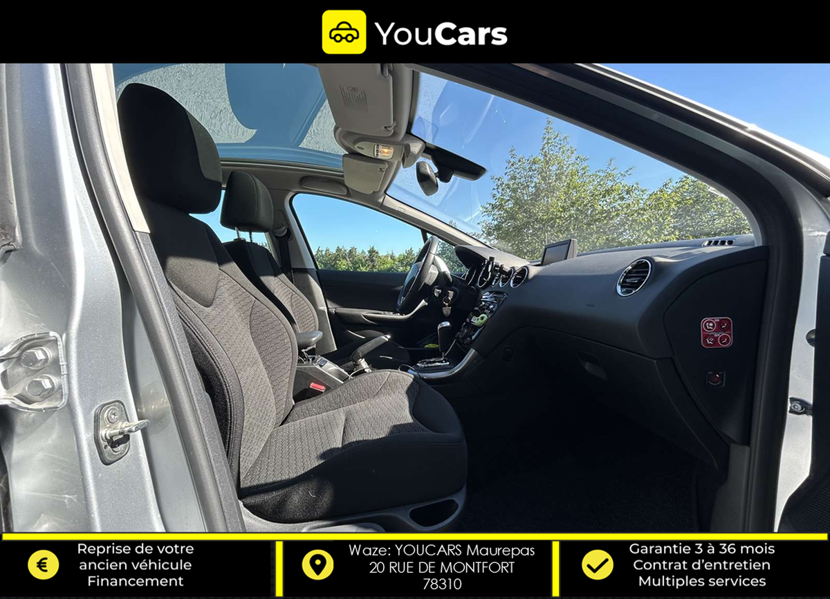 Peugeot 308 5 Portes 1.6 VTi 120 cv Boîte auto ENTRETIEN A JOUR RADAR DE RECUL