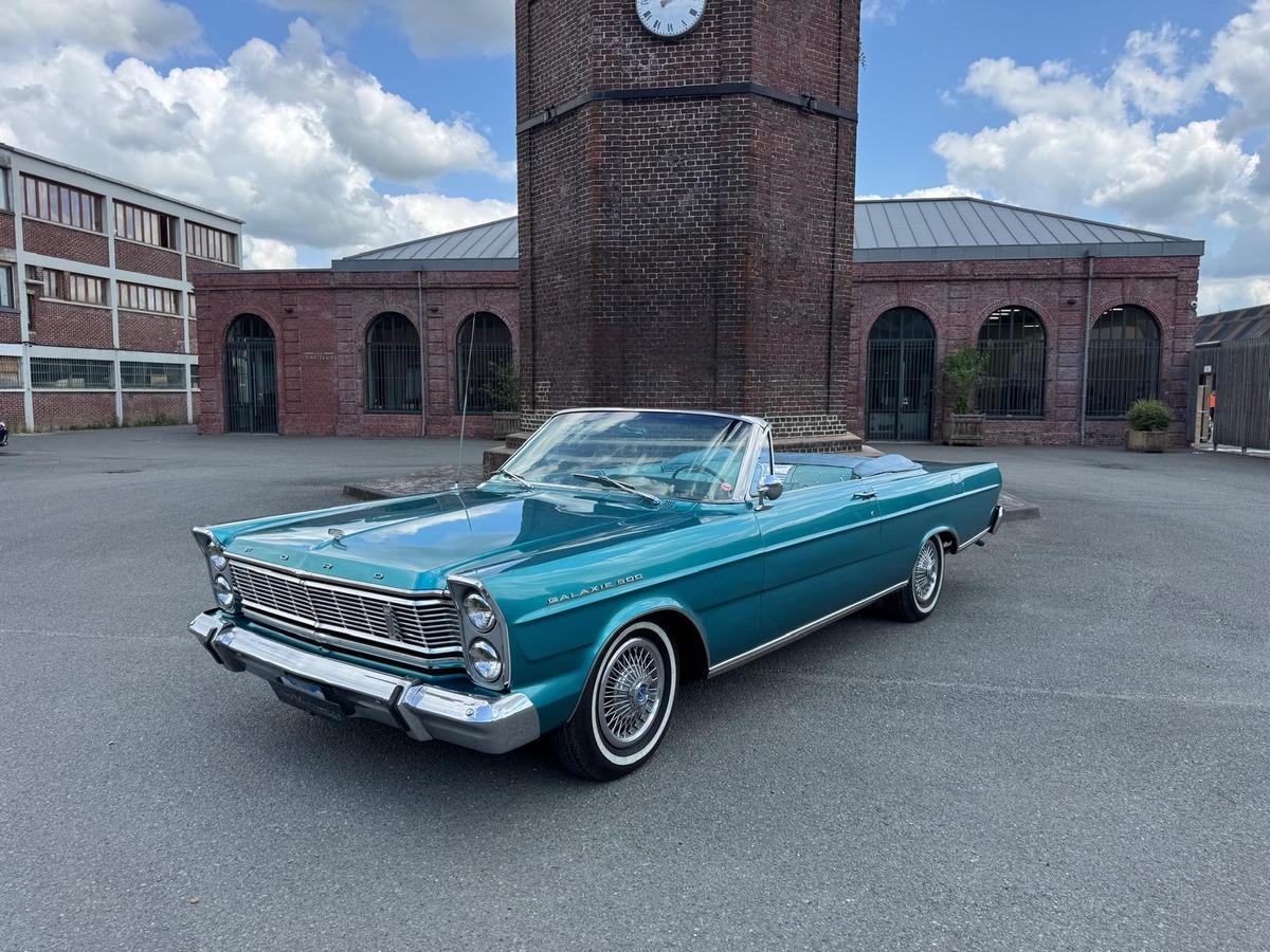 Ford Galaxie 500 V8 352 Ci 1965 CABRIOLET Génération 3
