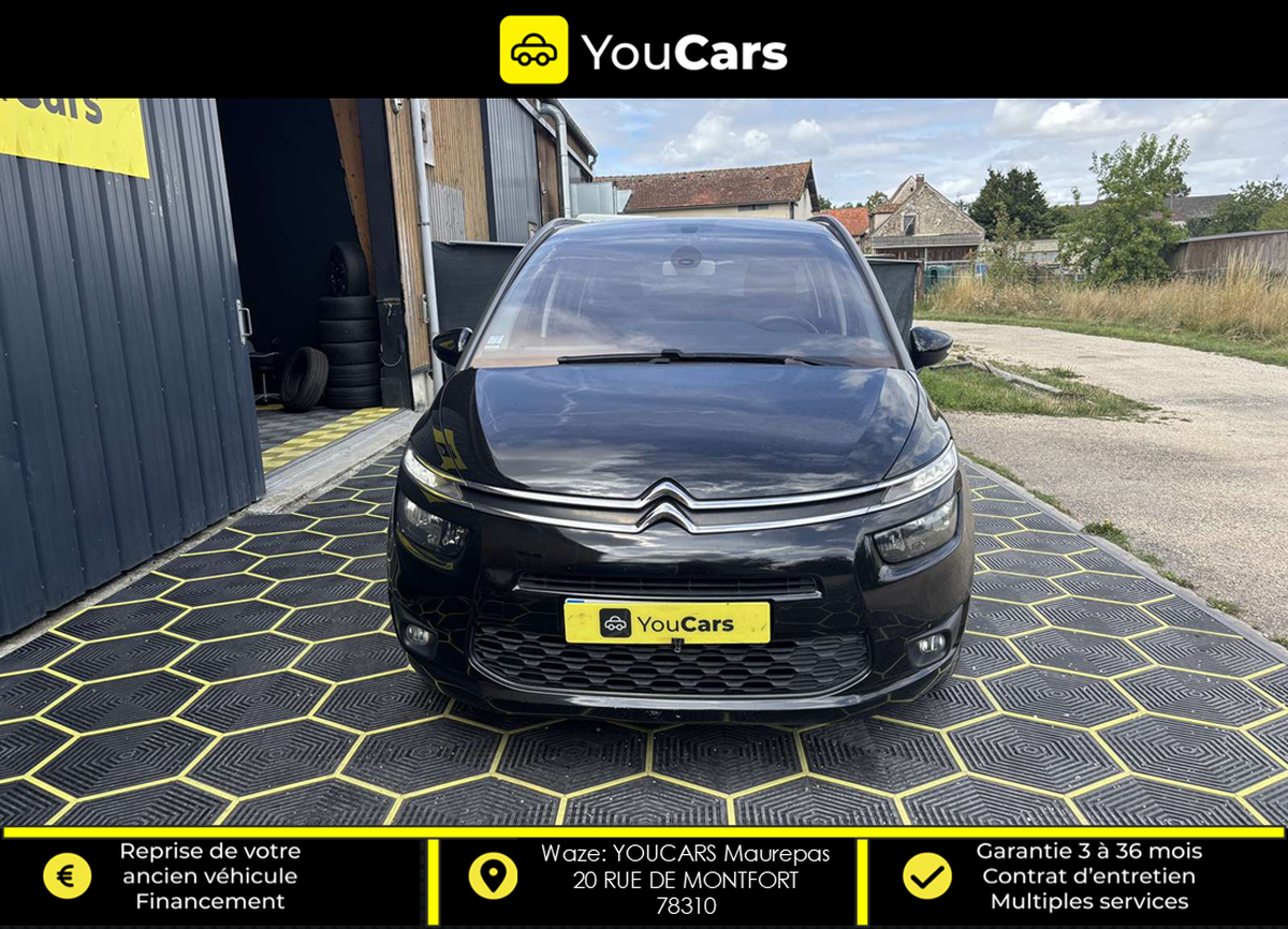Citroën C4 Grand Picasso II 1.6 e-HDi FAP ETG6  115 cv RADAR DE RECUL 7 PLACES