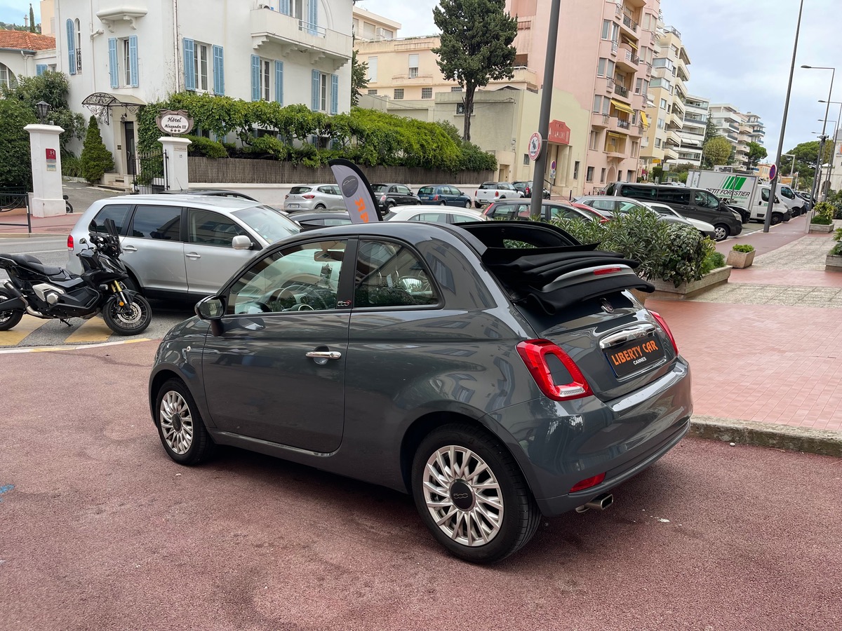 Fiat 500 1.2 69 CV Cabriolet / Grand écran