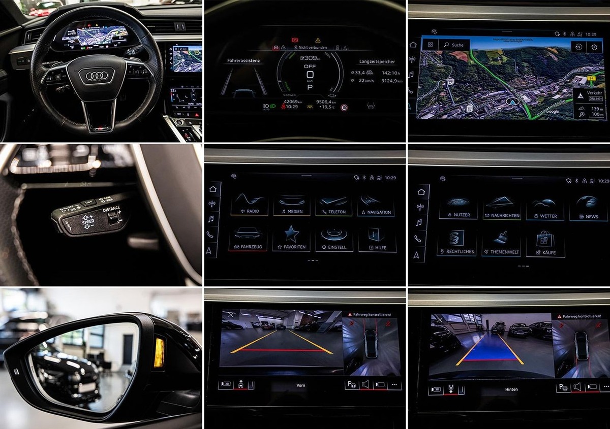 Audi Q8 e-tron 50 340ch S Line quattro Toit ouvrant Bang&Olufsen