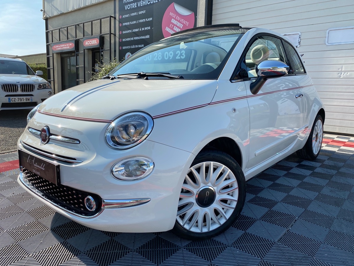 Fiat 500 Cab 1.2 S&S 69ch DOLCE VITA 1ere main c