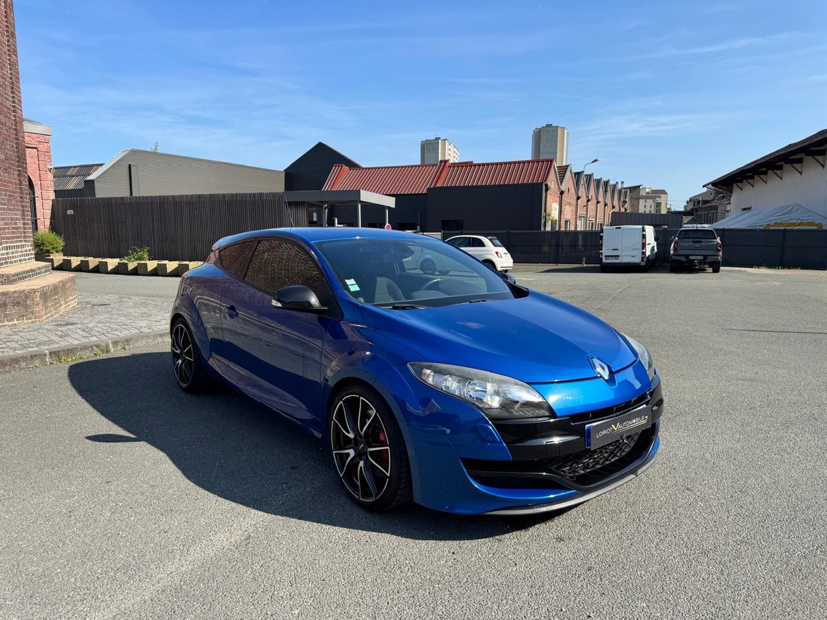 RENAULT Megane III RS 2.0 250 phase 1 Bleue extrême - Garantie