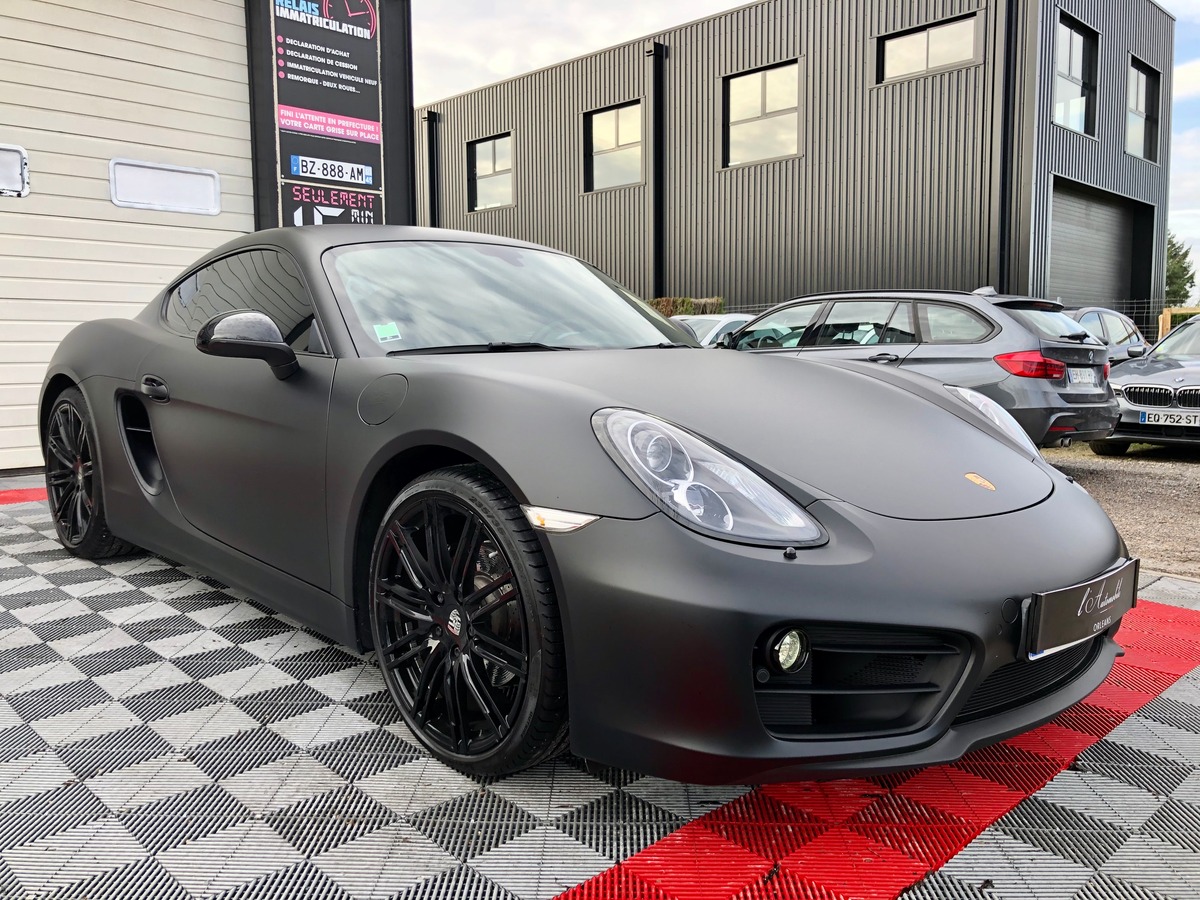 Porsche Cayman 981 275 PDK BLACK EDITION MAT MS M