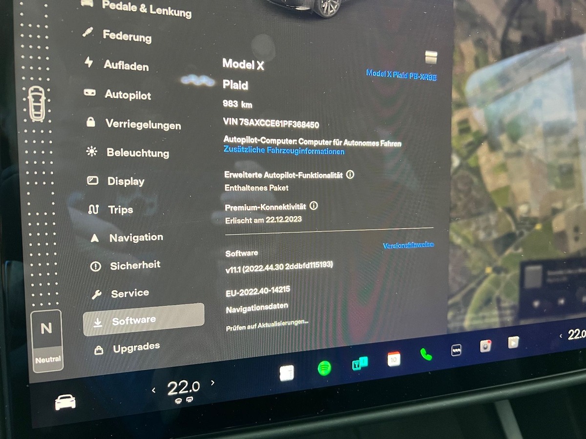 Tesla Model X Plaid 100 kWh/Jantes turbine 22"/Autopilot amélioré/6 places/Attelage