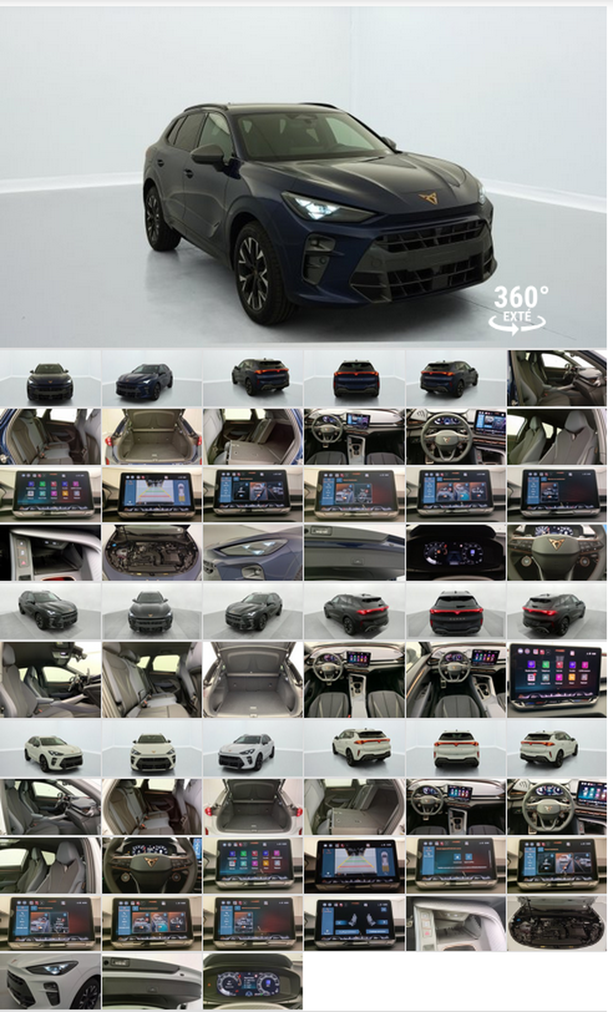 Cupra TERRAMAR 1.5 eTSI Hybrid 150 ch DSG7 V  Prix catalogue  48 890,00 € TTC