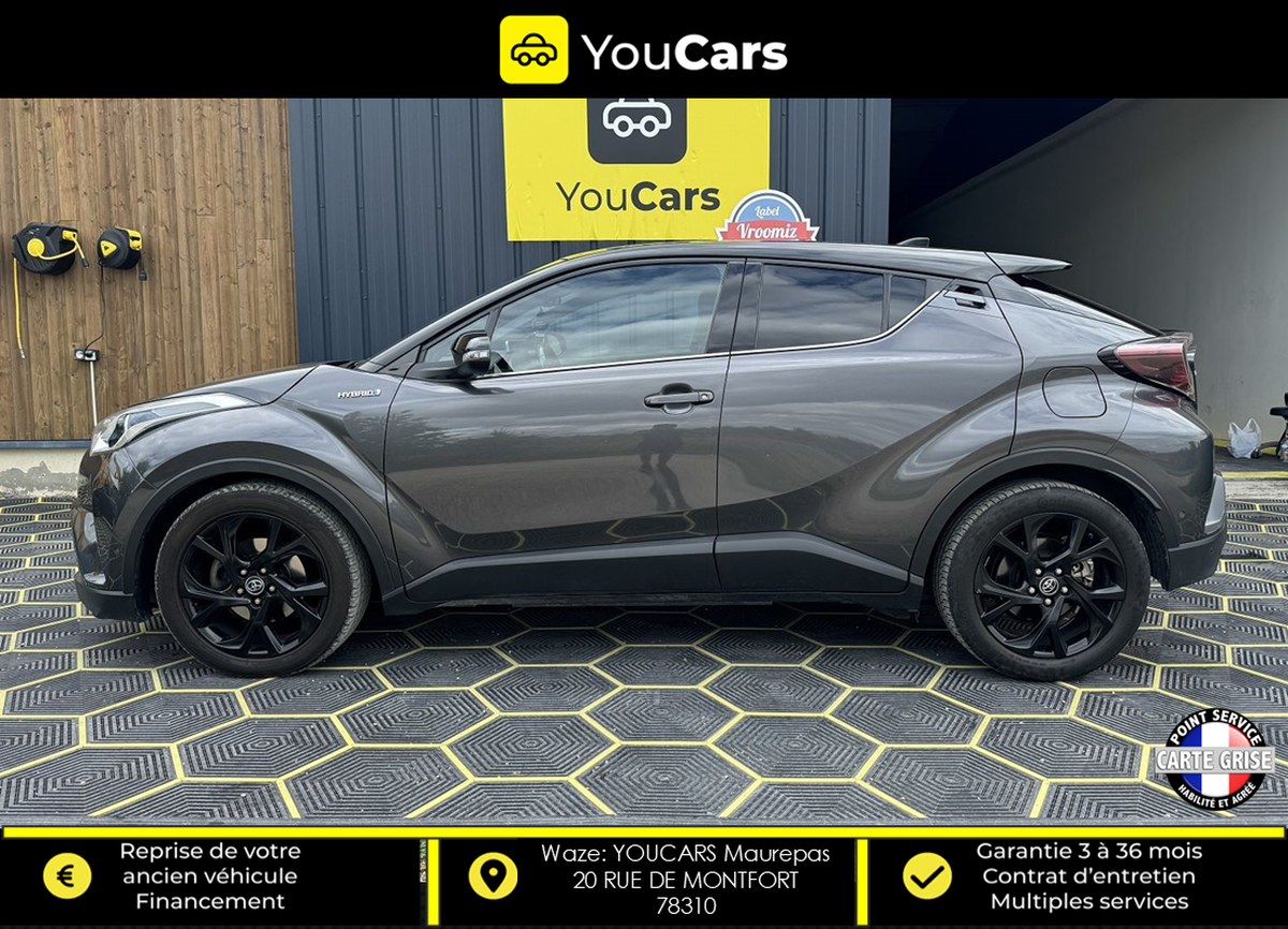 Toyota C-HR 1.8 VVT-i 122 HSD Hybrid GRAPHIC 2WD SIEGES CHAUFFANTS AV - CAMERA DE RECUL