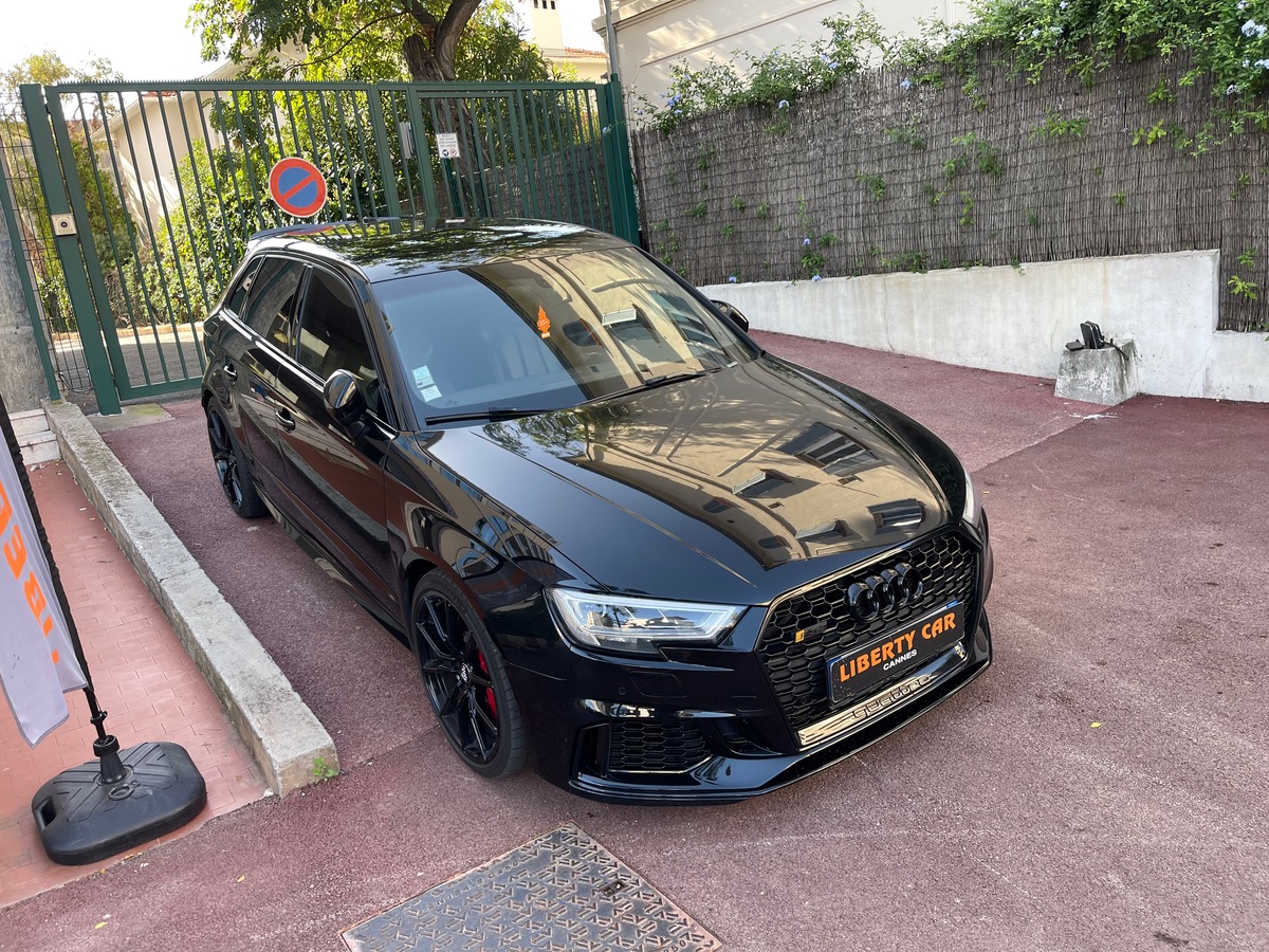 Audi RS3 2.5 TFSI 400 CV / Ligne RS / Full Black / Entretien Audi /