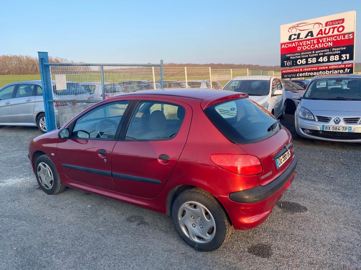 Peugeot 206 1.4i 75cv xt premium 152293km 5cv