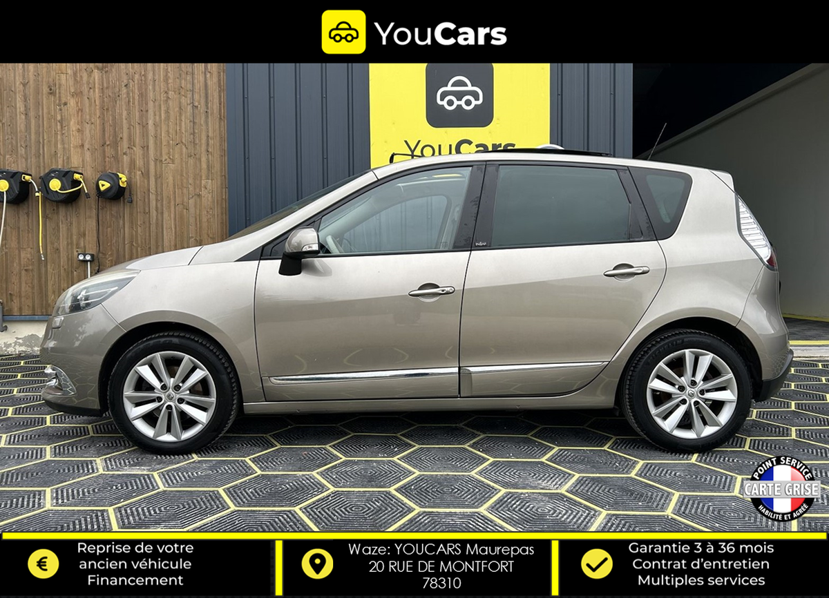 RENAULT Scenic INITIAL Phase 2 1.5 dCi EDC 6 110 cv BOITE AUTO - TOIT OUVRANT - GPS