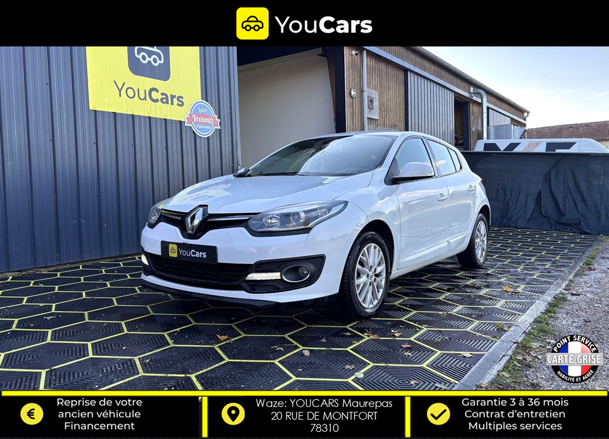 RENAULT Megane III Phase 3 Hatchback 1.5 dCi 110 cv GPS - COURROIE DE DIST FAITE