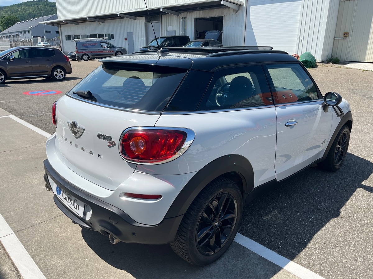 Mini Paceman SD ALL4 143ch PACK CHILI, TOIT OUVRANT, RADAR, REGULATEUR, GPS