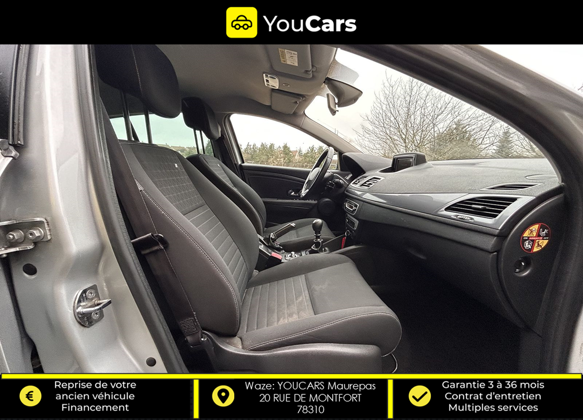 RENAULT Megane III 3 LIMITED 1.5 dCi 110 cv KIT DE DISTRIBUTION FAIT - FACTURE ENTRETIEN
