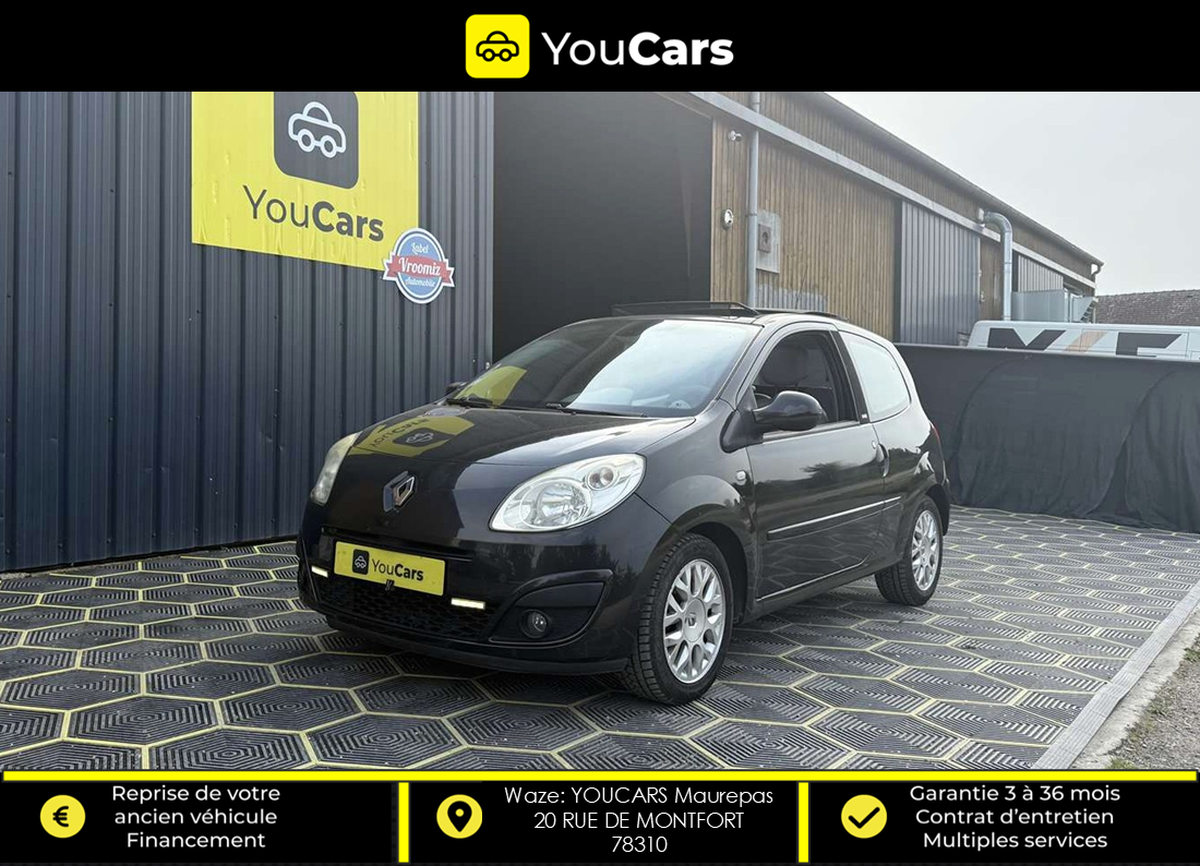 RENAULT Twingo 1.2 i INITIALE Quickshift 75 cv Boîte auto TOIT OUVRANT RADAR DE RECUL
