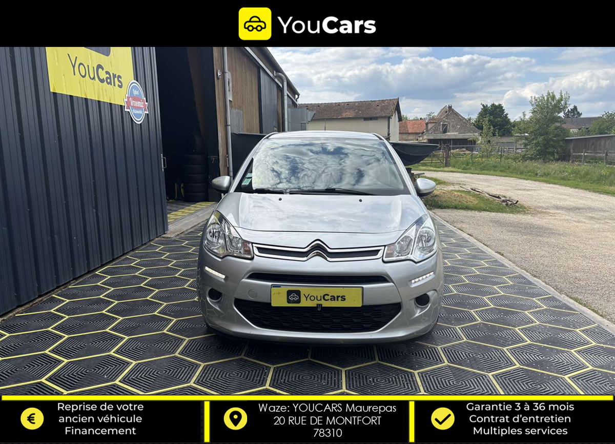 Citroën C3 1.6 BlueHDi 99 cv APPLE CARPLAY ENTRETIEN A JOUR