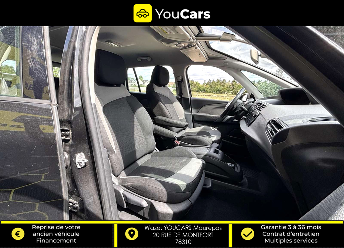 Citroën C4 Grand Picasso II 1.6 e-HDi FAP ETG6  115 cv RADAR DE RECUL 7 PLACES